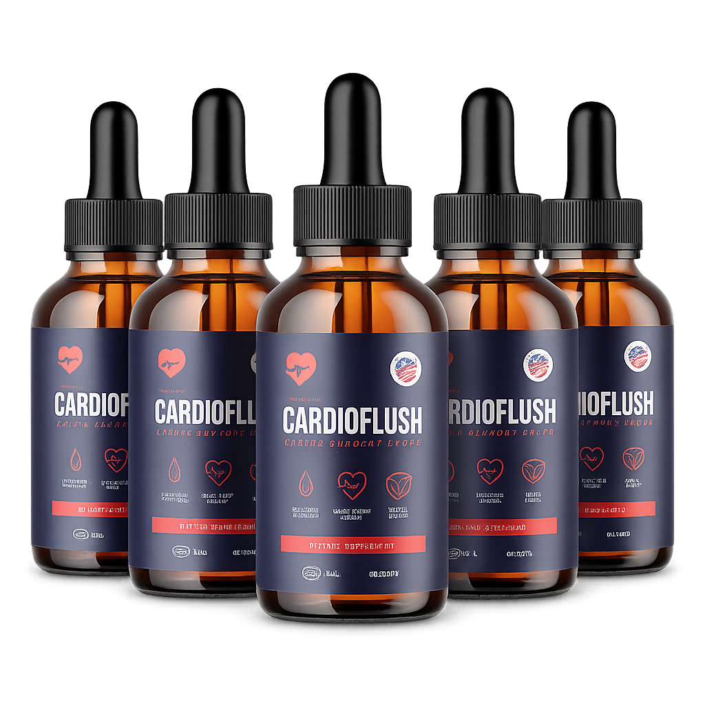 Cardioflush® 6 bottle pack — 180-day blood sugar & digestive wellness supply